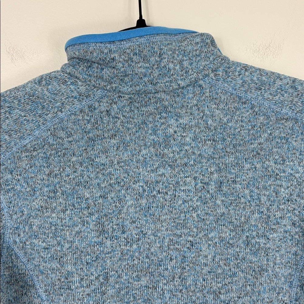 Patagonia Better Sweater Womens Size Medium Dusk Blue Quarter Zip Fleece - Picture 8 of 8